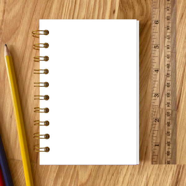 Hand Crafted Wire Bound Journals with Lined or Blank Pages