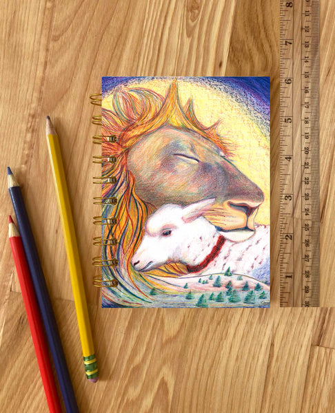 Hand Crafted Wire Bound Journal