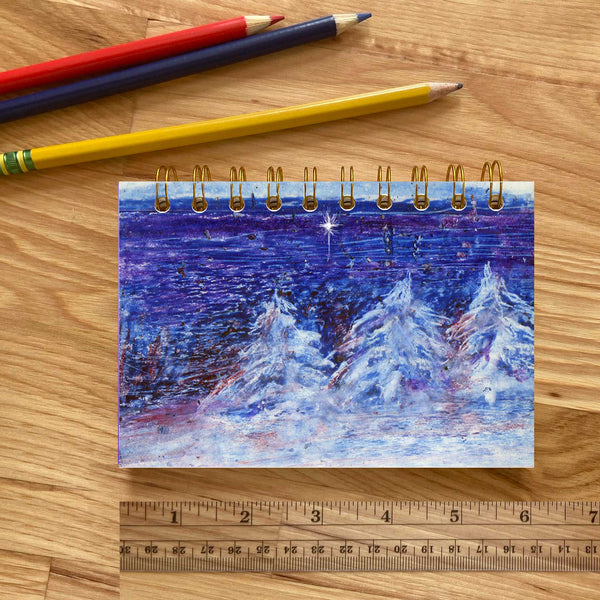 Hand Crafted Wire Bound Journals with Lined or Blank Pages