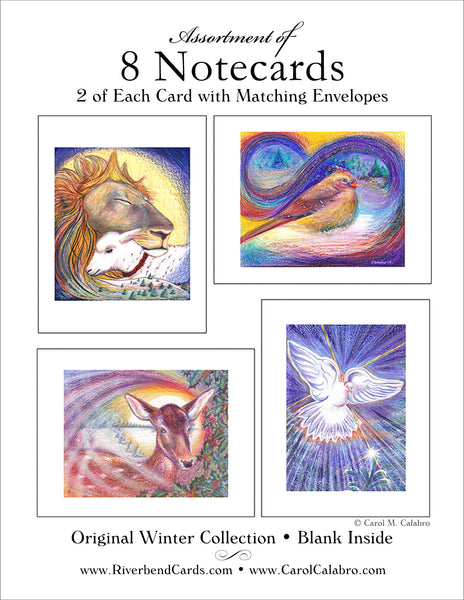 R501 Assorted Notecard Collection 3- Set of 8 Cards with Envelopes