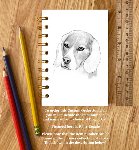Journal -  to benefit Happy Life Beagle Rescue