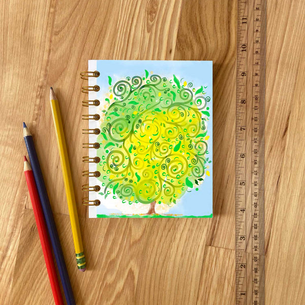 Hand Crafted Wire Bound Journals with Lined or Blank Pages