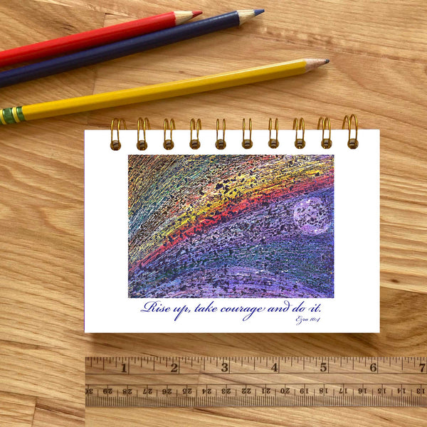 Hand Crafted Wire Bound Journals with Lined or Blank Pages